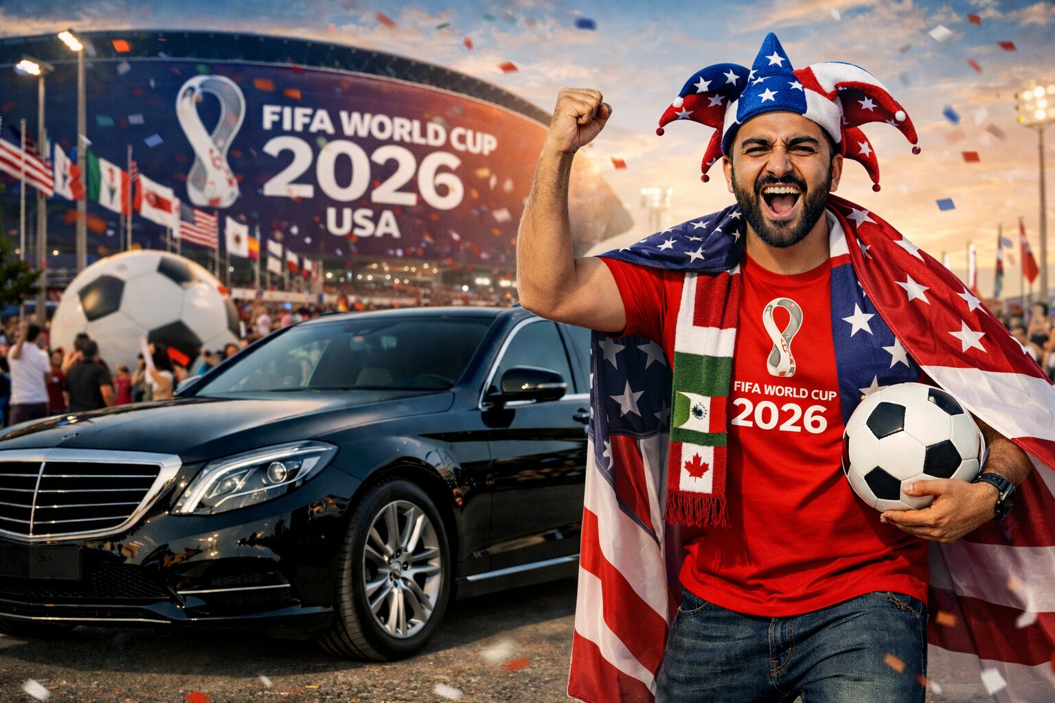 FIFA World Cup 2026 Chauffeur Service - Karvaan Rides