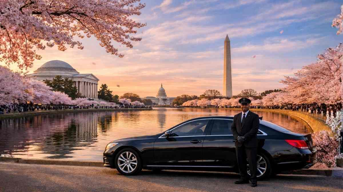 Cherry Blossom Chauffeur Service Washington DC