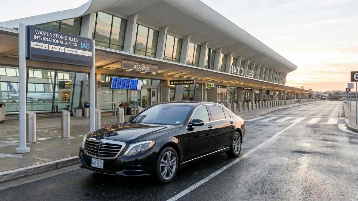 Black Car Services for IAD Dulles International Airport Luxury Car Services