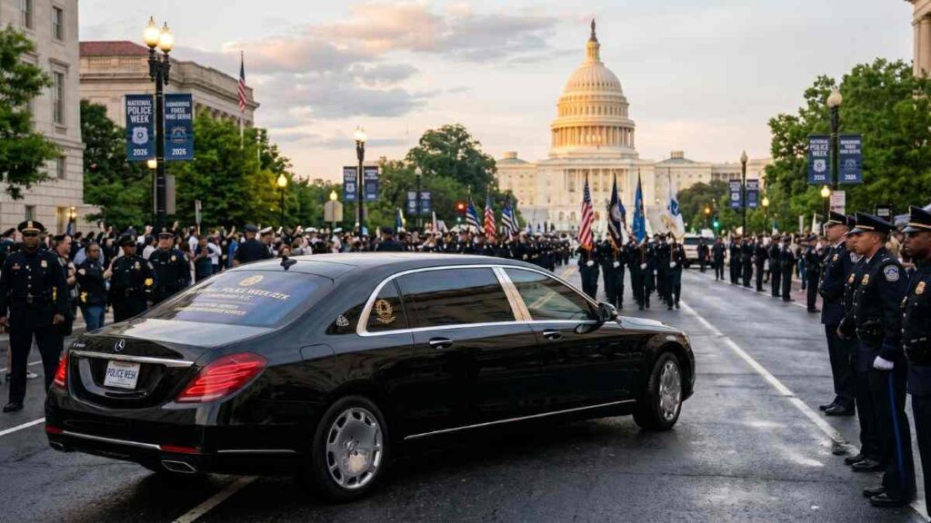Luxury Car Service for National Police Week 2026 in Washington DC