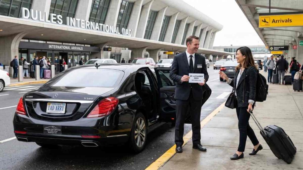 Private Car Service for International Arrivals at IAD & BWI — Washington DC