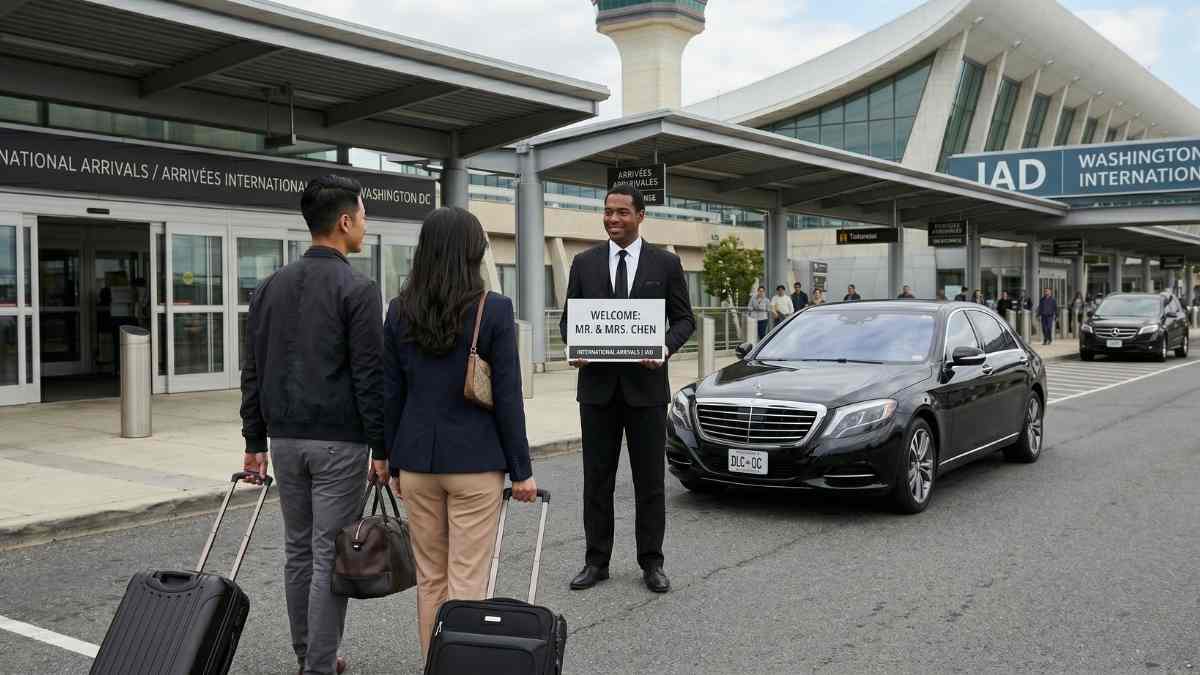 Private Car Service for International Arrivals at IAD & BWI — Washington DC