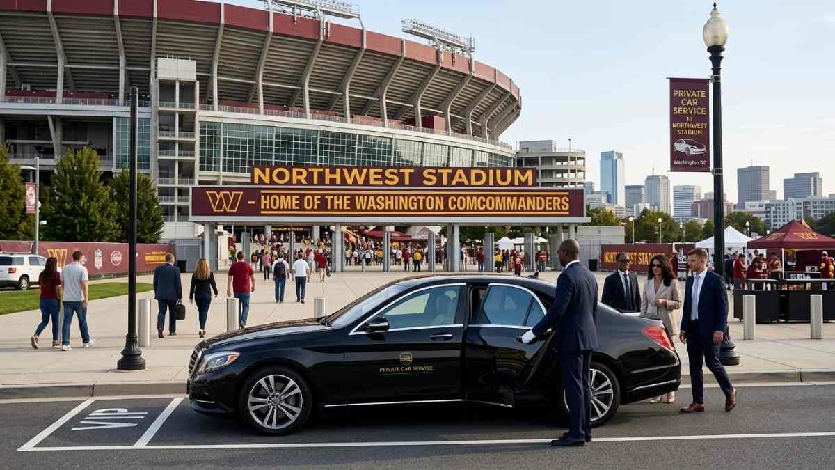 Private Car Service to Northwest Stadium Washington DC Karvaan Rides