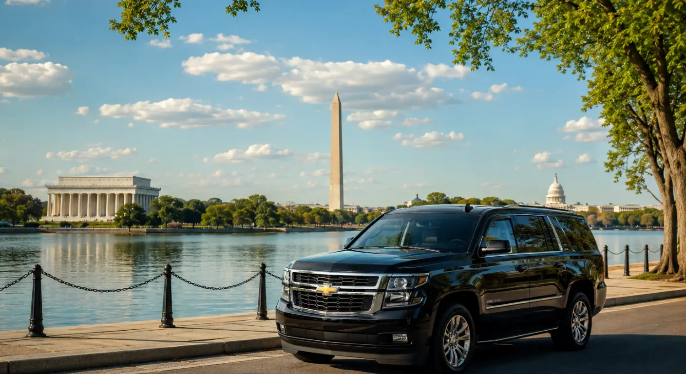 Private SUV Service for Washington DC Sightseeing Tours