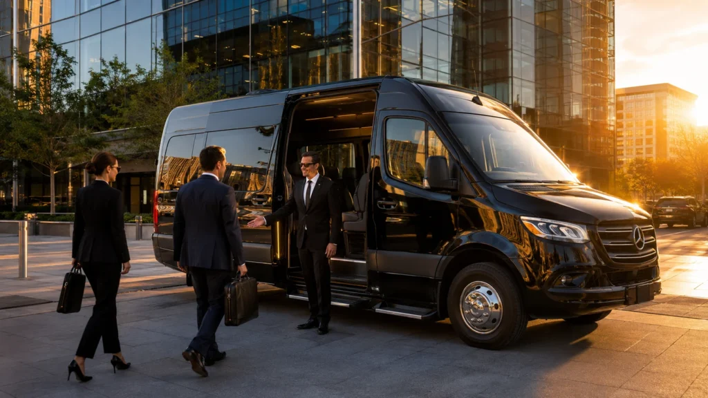 Luxury Sprinter Van for Corporate Travel in Washington DC