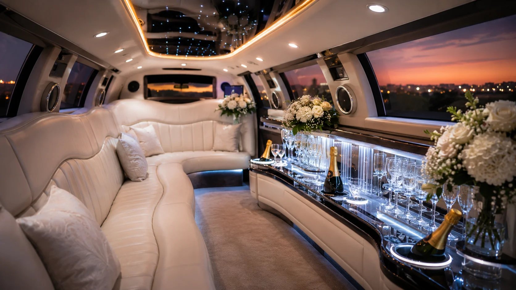 Luxury Wedding Limo