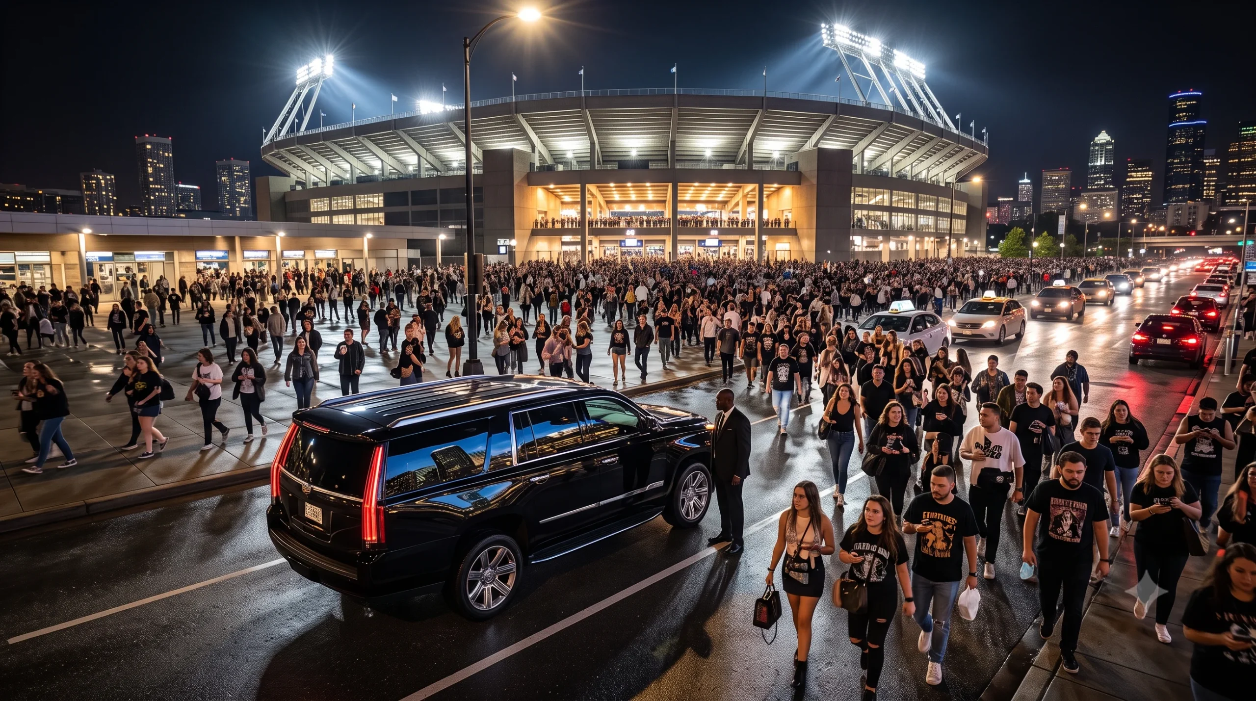 Northwest Stadium Parking & Traffic Guide for Karol G
