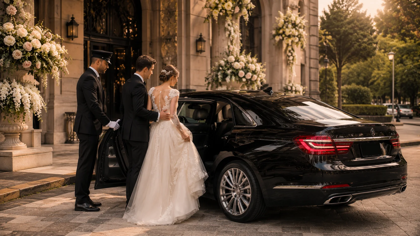 Black Car Service Washington DC | Luxury Chauffeur & Airport Transportation 3 Wedding Black Car Service