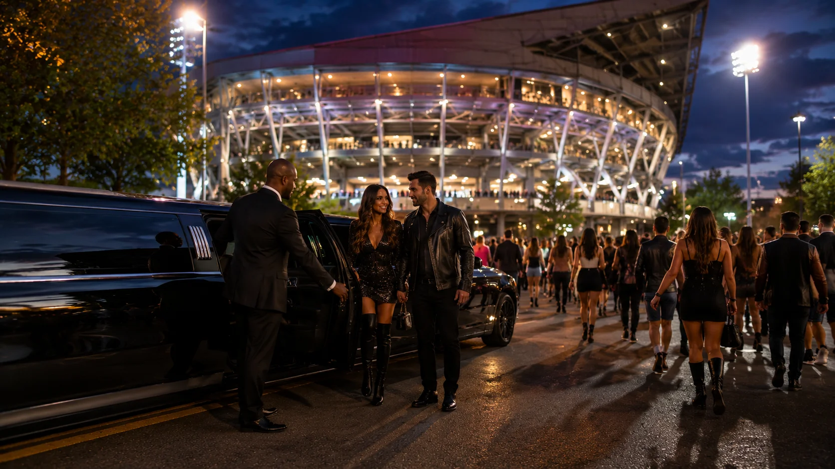 Karol G Concert Limo Service Washington DC | Karvaan Rides 2 luxury limousine