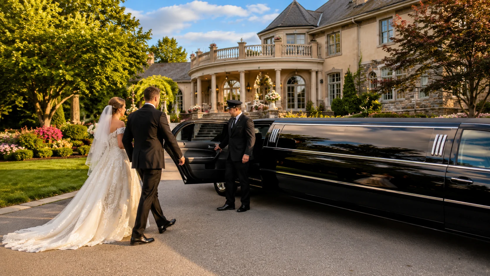 Premium Wedding Limo Service in Maryland