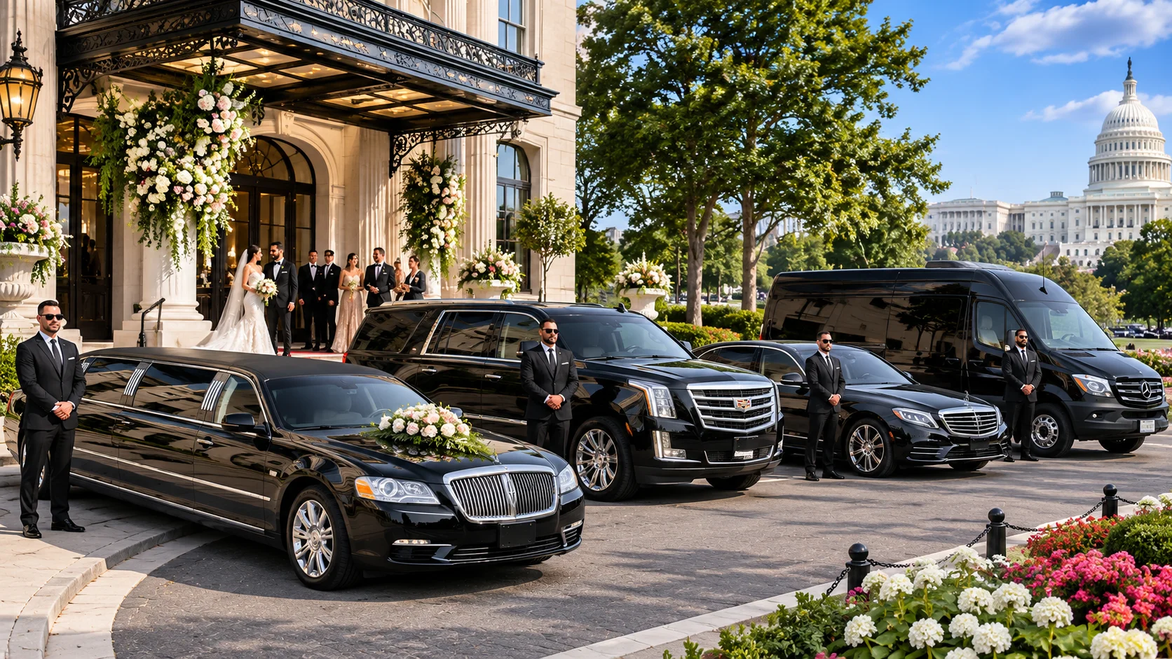 Wedding Limo Service in Washington DC