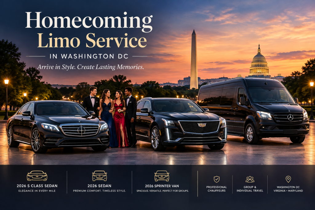 Homecoming Limo Service Washington DC